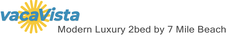 vacaVista - Modern Luxury 2bed by 7 Mile Beach