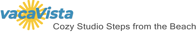 vacaVista - Cozy Studio Steps from the Beach