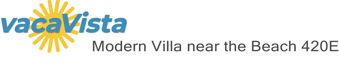 vacaVista - Modern Villa near the Beach 420E