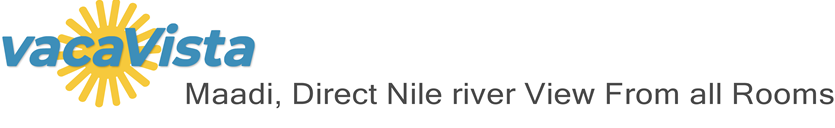 vacaVista - Maadi, Direct Nile river View From all Rooms
