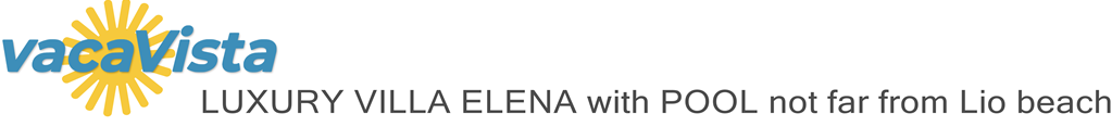 vacaVista - LUXURY VILLA ELENA with POOL not far from Lio beach