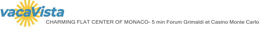 vacaVista - CHARMING FLAT CENTER OF MONACO- 5 min Forum Grimaldi et Casino Monte Carlo